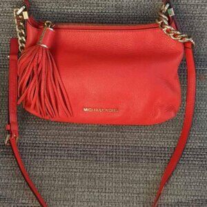Michael Kors Leather Shoulder Crossbody Bag